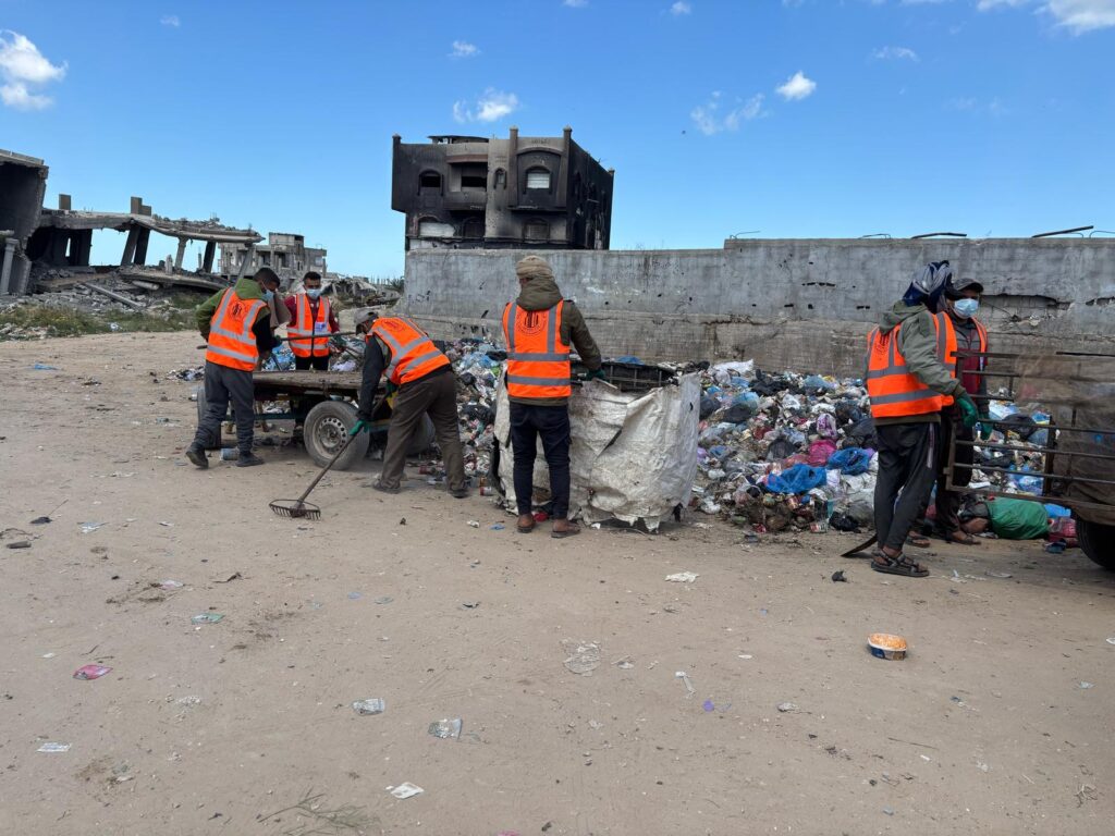 Solid waste collection 3, GAZA 2024-2025