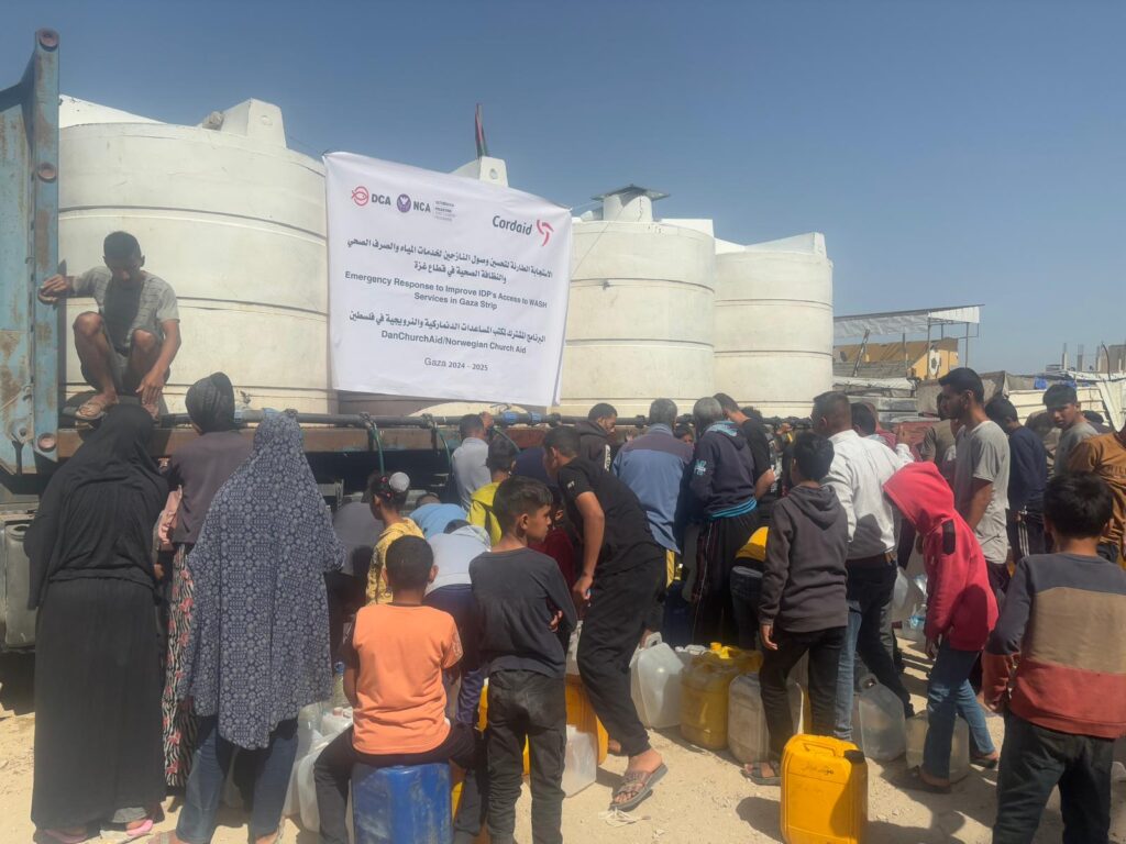 Water trucking - Gaza 2024-2025